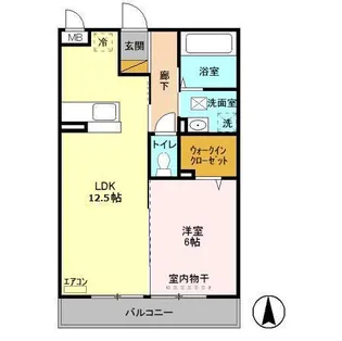 サンシャイン Ⅱ【2階】の間取り