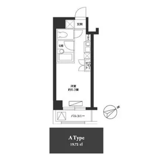 カスタリア西船橋【5階】の間取り