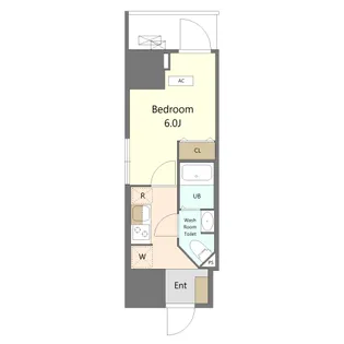 ALIVIS船橋EAST.WEST【2階】の間取り