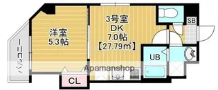 金太郎ヒルズ340【5階】の間取り