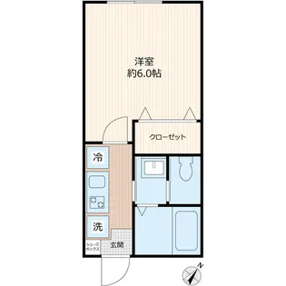 グランフェリオ習志野【1階】の間取り