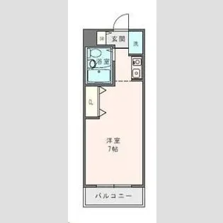 サンハイツ習志野【4階】の間取り
