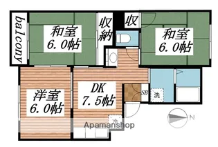 メゾン・ゴールド大塚【3階】の間取り