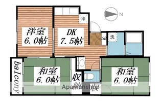 メゾン・ゴールド大塚【2階】の間取り