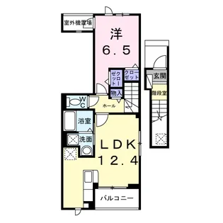 セイジュ【2階】の間取り