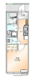 エステージ船橋ノース【2階】の間取り