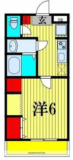 マリンパレス津田沼【1階】の間取り