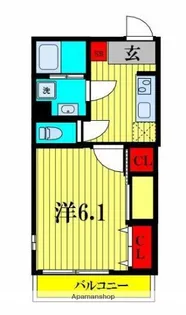 マリンパレス津田沼【3階】の間取り