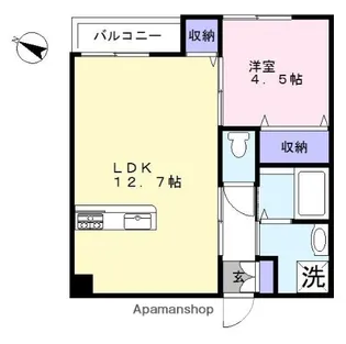 SONORA滝不動【3階】の間取り