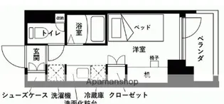 KDXレジデンス津田沼Ⅲ【416号室】の間取り