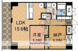 FRONTON SOUTH BUILDING【8階】の間取り