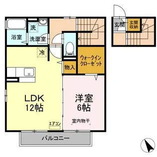 ビューテラス 2番館【2階】の間取り