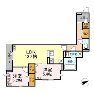 DーSTELLA【3階】の間取り
