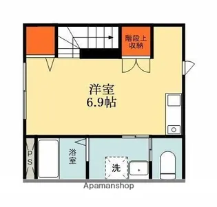 青空とそよ風のフィオーレ【201号室】の間取り