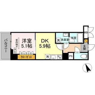 GRAND VILLAGE【2階】の間取り