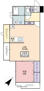 フローリッシュ大久保Ⅱ【3階】の間取り