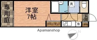 ルームピア船橋【101号室】の間取り