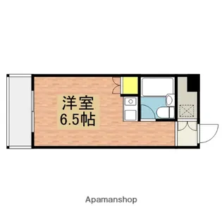 シティクレスト船橋【6階】の間取り