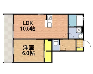 ソレイユ【1階】の間取り