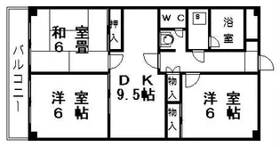 ラヴェール21【4階】の間取り