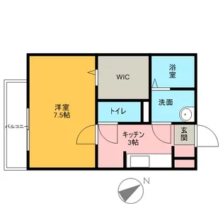 T・Kブラウン【1階】の間取り