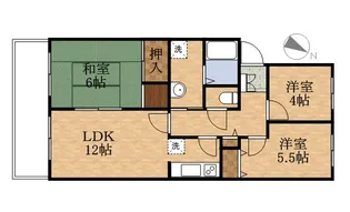 近藤マンション【4階】の間取り