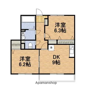 パストラルソフィア【1階】の間取り