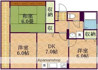 ドミトリー西船【2階】の間取り