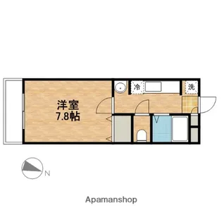 ヴィラ・ラメール【1階】の間取り