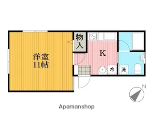 サンライズ12【1階】の間取り