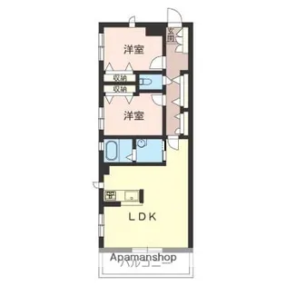 クレセール鎌ヶ谷【2階】の間取り
