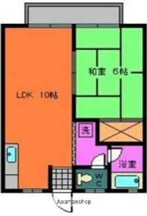 ビレッジ桜ヶ丘【1階】の間取り