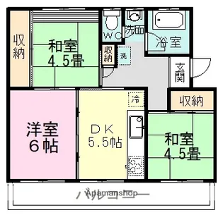 3Kの間取り画像