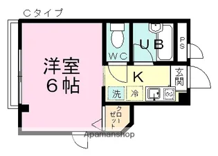 日本こうこくビル【4階】の間取り