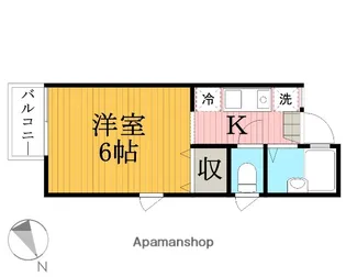 メゾンG【2階】の間取り