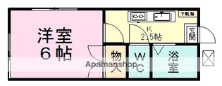レジデンス高木【2階】の間取り