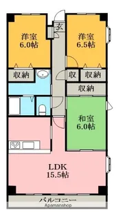 モンテ村上【7階】の間取り