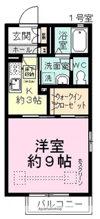 グローリアⅡ【2階】の間取り