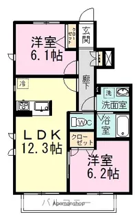 グランステージⅢ【1階】の間取り