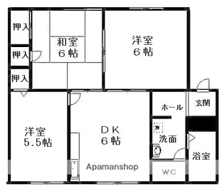 千葉県八千代市萱田町【アパート】の間取り