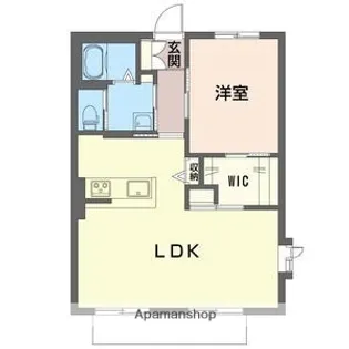 ソレアード【1階】の間取り