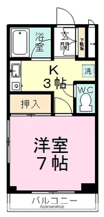 コーポリクサン【2階】の間取り