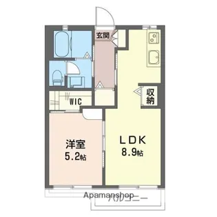 サンコート二番館【1階】の間取り
