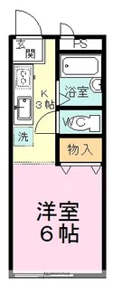 ハイネス木内【1階】の間取り