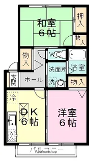 グランヴューラ高根台【1階】の間取り