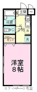 セステット北習志野【1階】の間取り