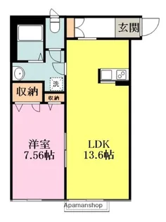 クレイン村上【2階】の間取り