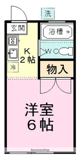 サンハイツ中田【2階】の間取り