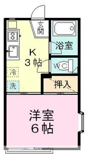 リエゾン習志野【2階】の間取り