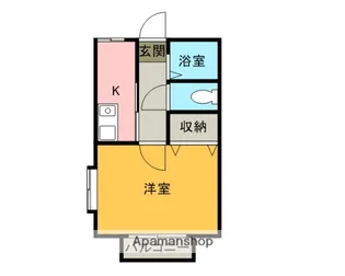 千葉県八千代市大和田新田【アパート】の間取り